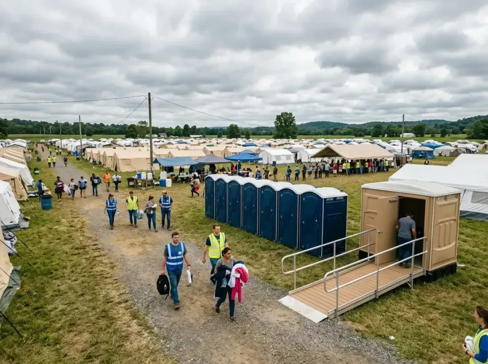 disaster-relief-camp-restrooms-010 — frequently asked questions, Dumpster & Portable Bathrooms Rental in Dennison, OH